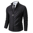 Jaqueta Masculina Patchwork - Cardigã Masculino - Outono/Inverno 2024