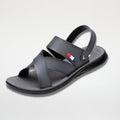 Sandália Masculina de Couro Antiderrapante
