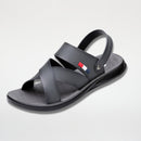 Sandália Masculina de Couro Antiderrapante